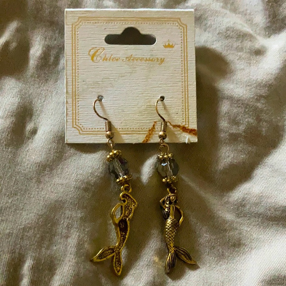 Mermaid Earrings NWT